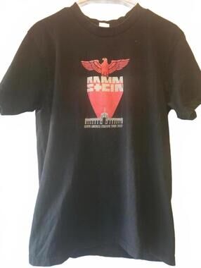 Rammstein North America Stadium Tour 2022 HEAVY METAL ROCK BAND T-Shirt MENS XL
